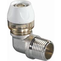 Uponor RTM kniekoppeling 90° 16x1/2" Bt
